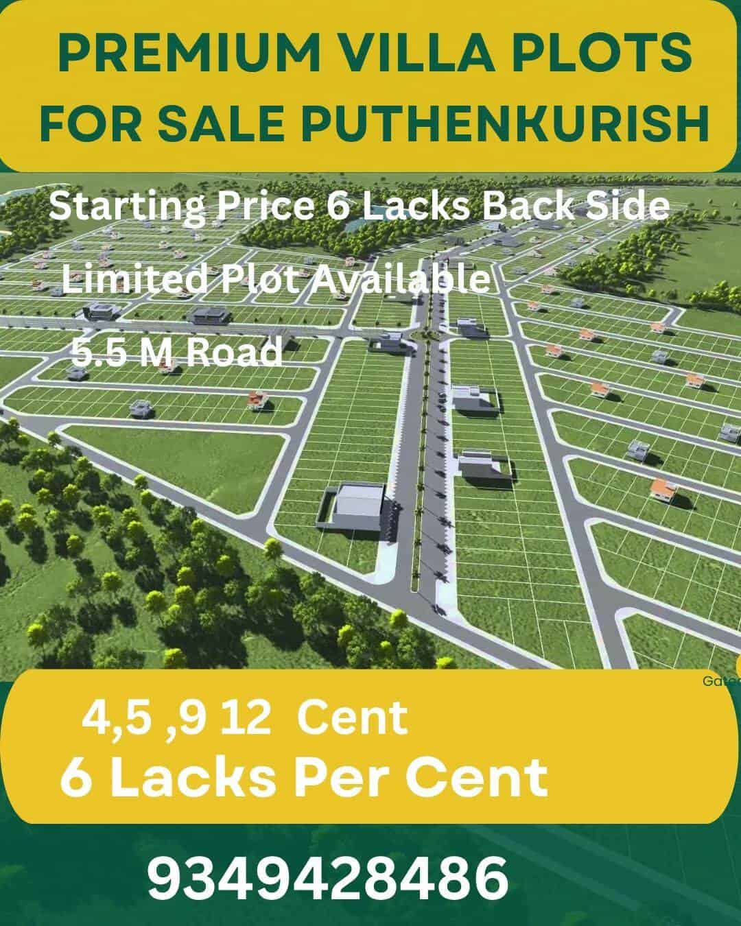 Premium House Plot for Sale, Ernakulam